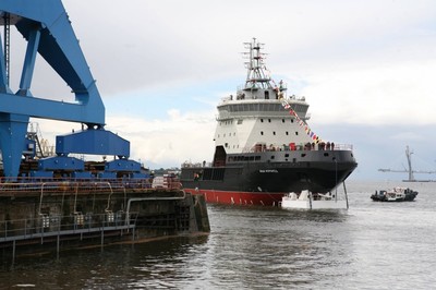 俄六千吨破冰船将服役,号称北极万金油