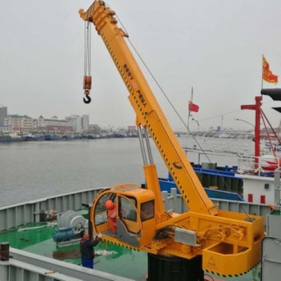 广东湛江船厂专供 船吊 3吨甲板吊 5吨船头吊 驳船吊 16吨浮船吊
